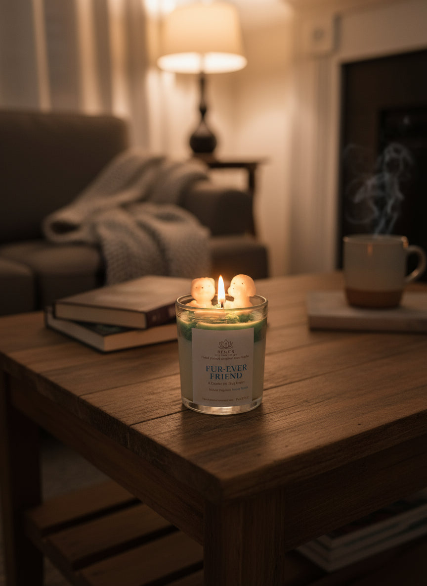 Fur-Ever Friend Candle – Dog Lover Gift | Pet Tribute Candle