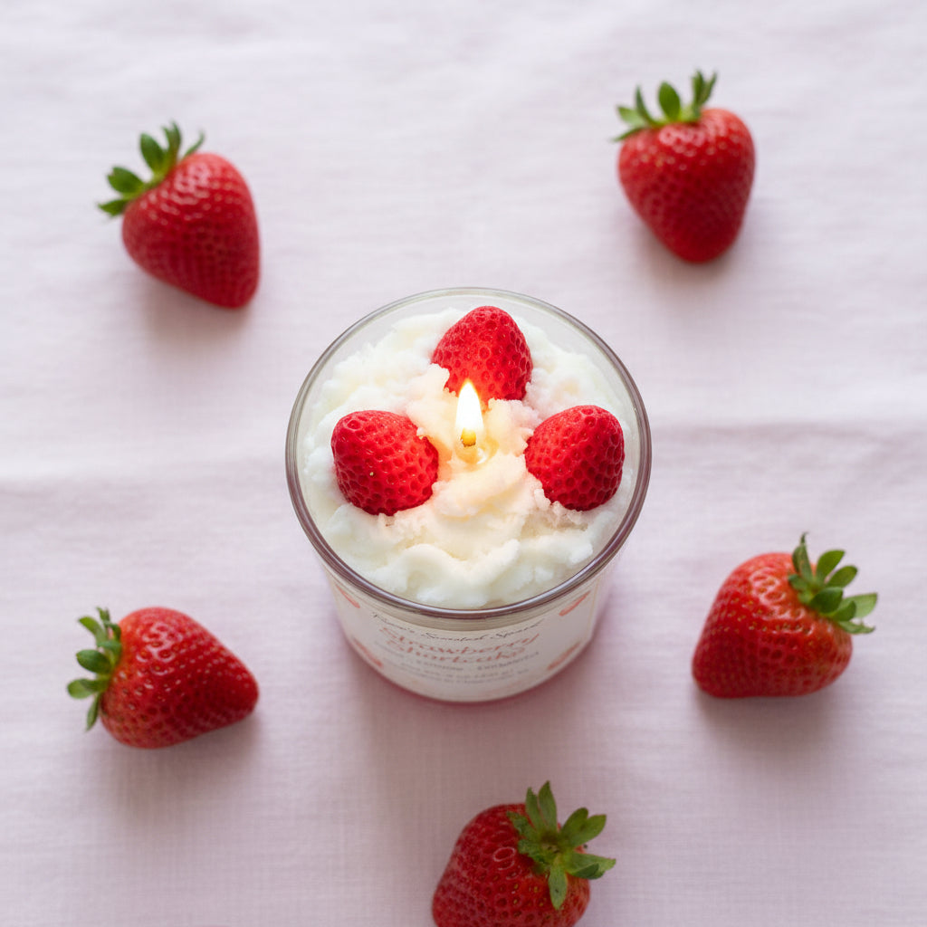 Strawberry Shortcake – Dessert Candle