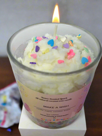 Make A Wish Customizable Celebration Candle