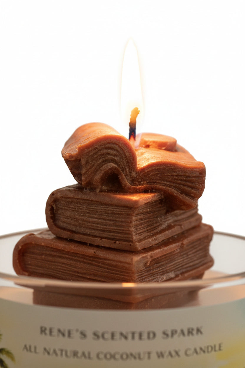 New Chapter – Teakwood & Leather Candle