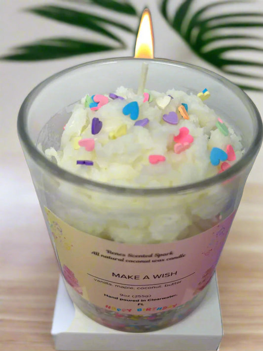 Make A Wish Customizable Celebration Candle