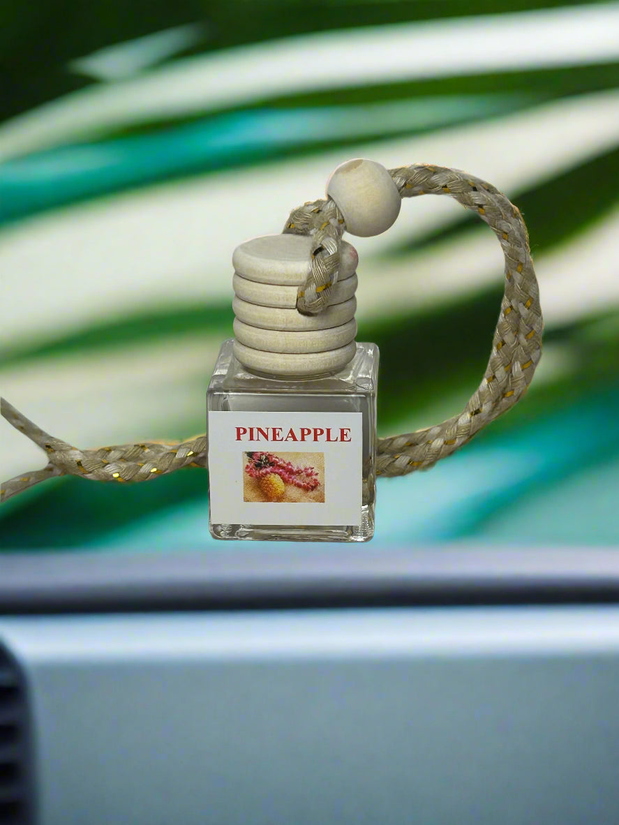 Bright, tropical pineapple that brings sunshine and energy to your drive.