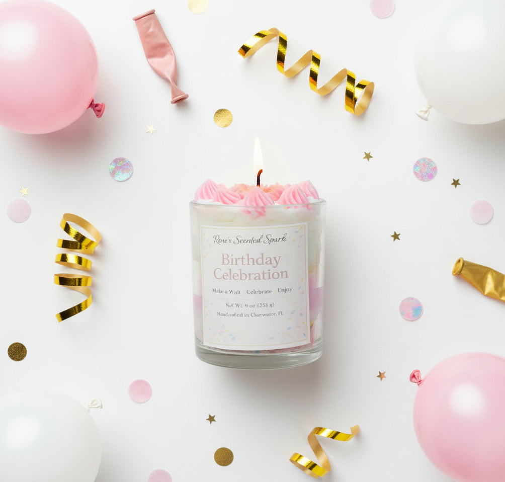 Birthday Celebration – Vanilla Cake Candle