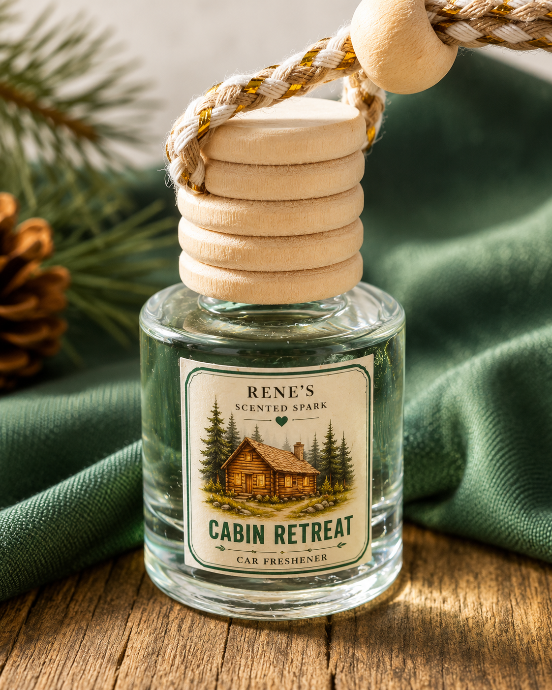 Fall Car Fresheners | Hanging Car Diffuser | Choose Your Scent