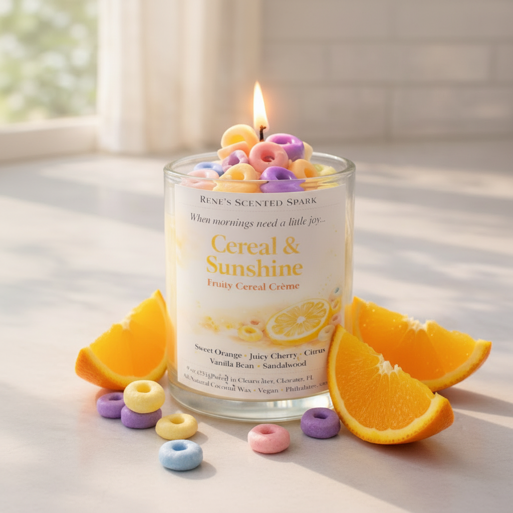 Cereal & Sunshine – Fruity Cereal Candle