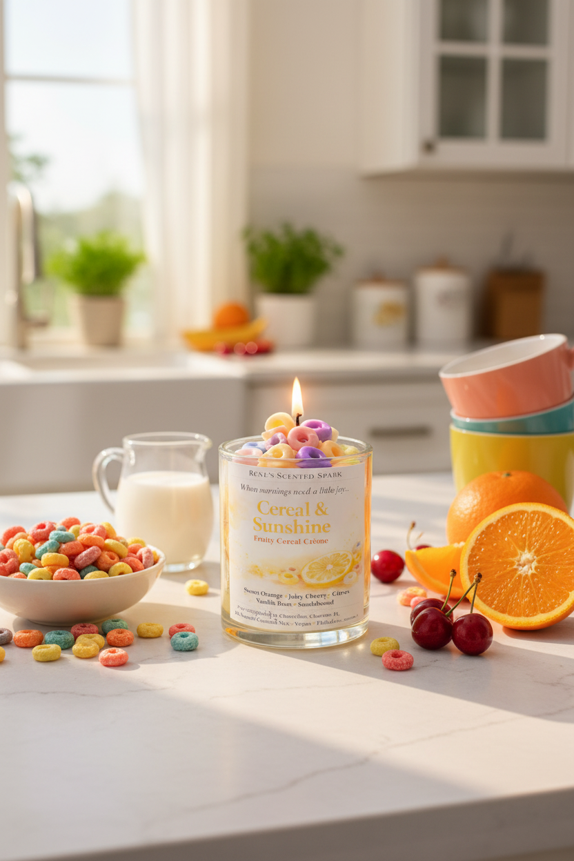 Cereal & Sunshine – Fruity Cereal Candle
