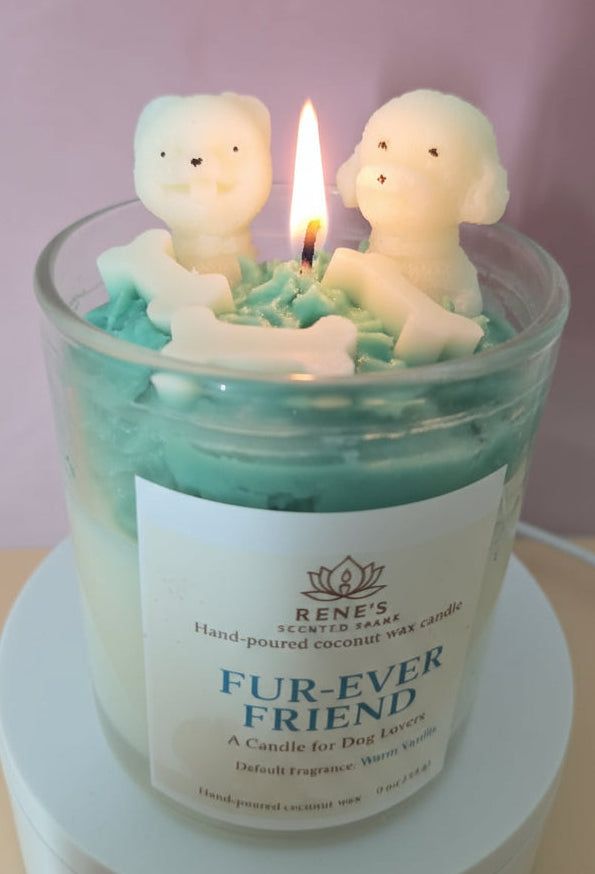 Fur-Ever Friend Candle – Dog Lover Gift | Pet Tribute Candle
