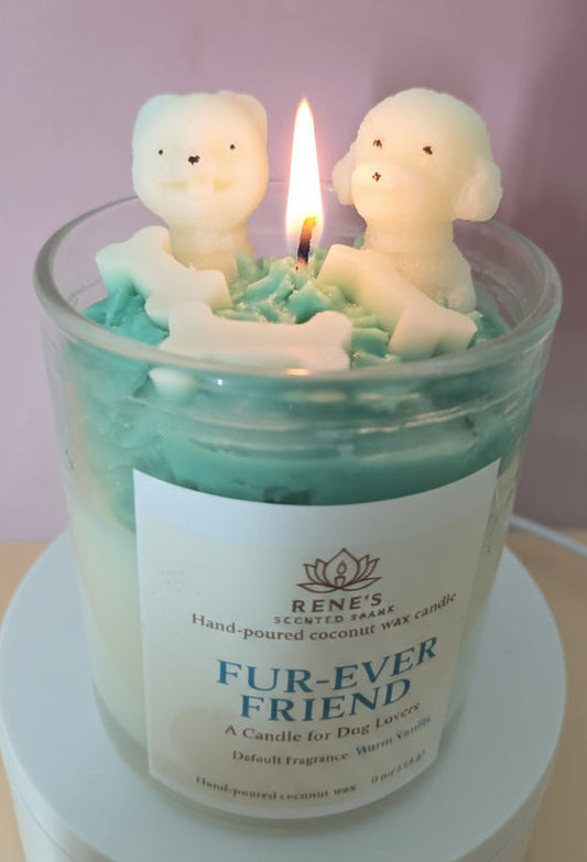 Fur-Ever Friend Candle – Dog Lover Gift | Pet Tribute Candle