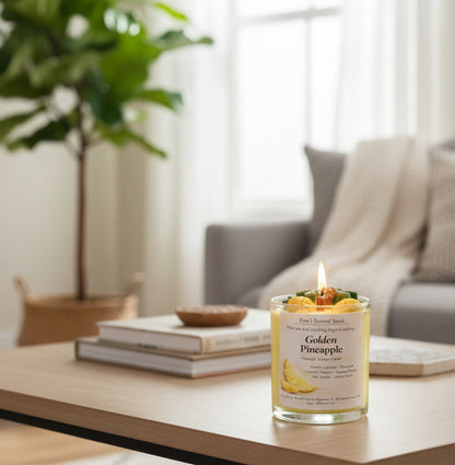 Golden Pineapple – Pineapple Mango Crème Candle