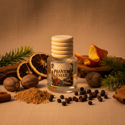 Phantom Estate Car Freshener | Nutmeg, Fir & Dark Woods