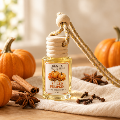 Spiced Pumpkin car air freshener