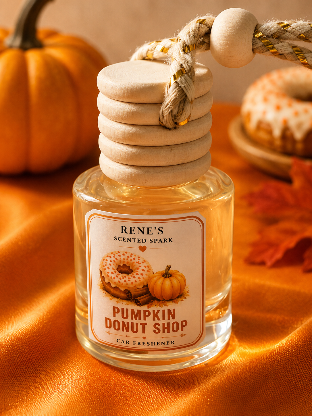 Fall Car Fresheners | Hanging Car Diffuser | Choose Your Scent
