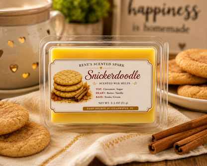 Snickerdoodle Wax Melts | Cinnamon Sugar Cookie Scent