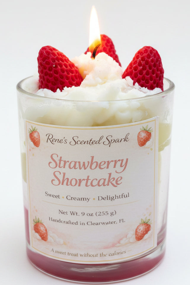Strawberry Shortcake – Dessert Candle
