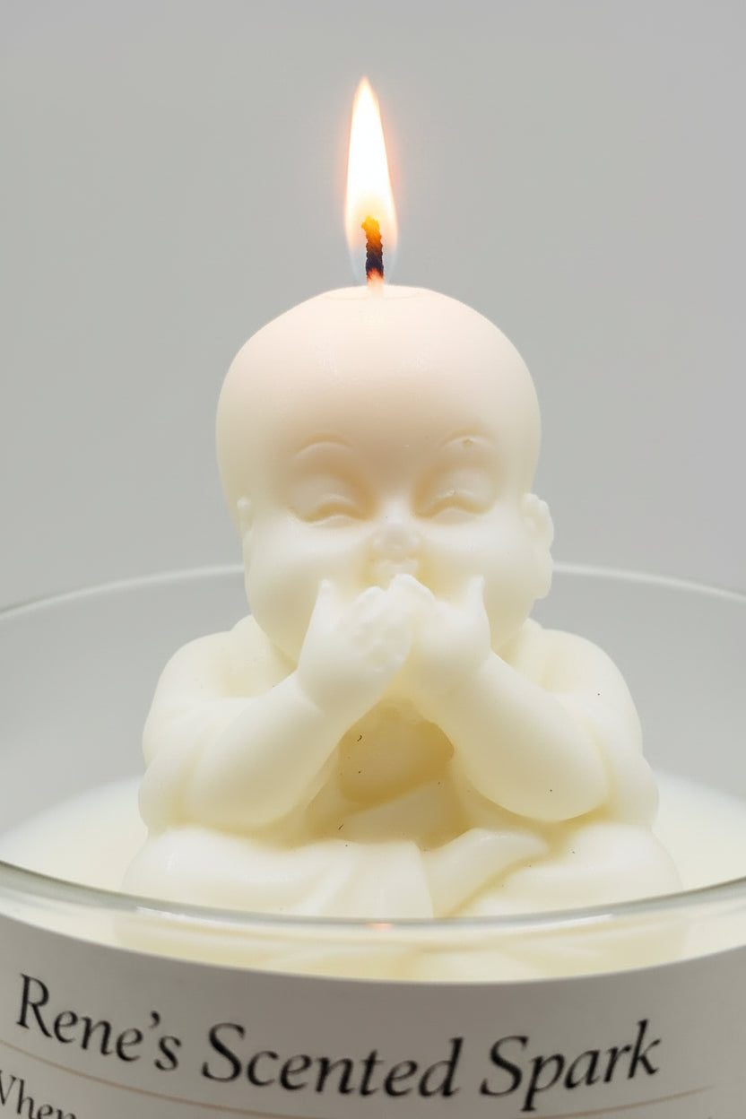 Tranquil Monk – Palo Santo & Sandalwood Meditation Candle | Hand-Poured Coconut Wax | Spiritual Gift