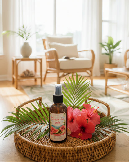 Watermelon Tide Room Spray | Watermelon Pineapple Sea Salt | Coastal Fruity Home Fragrance | 4 oz
